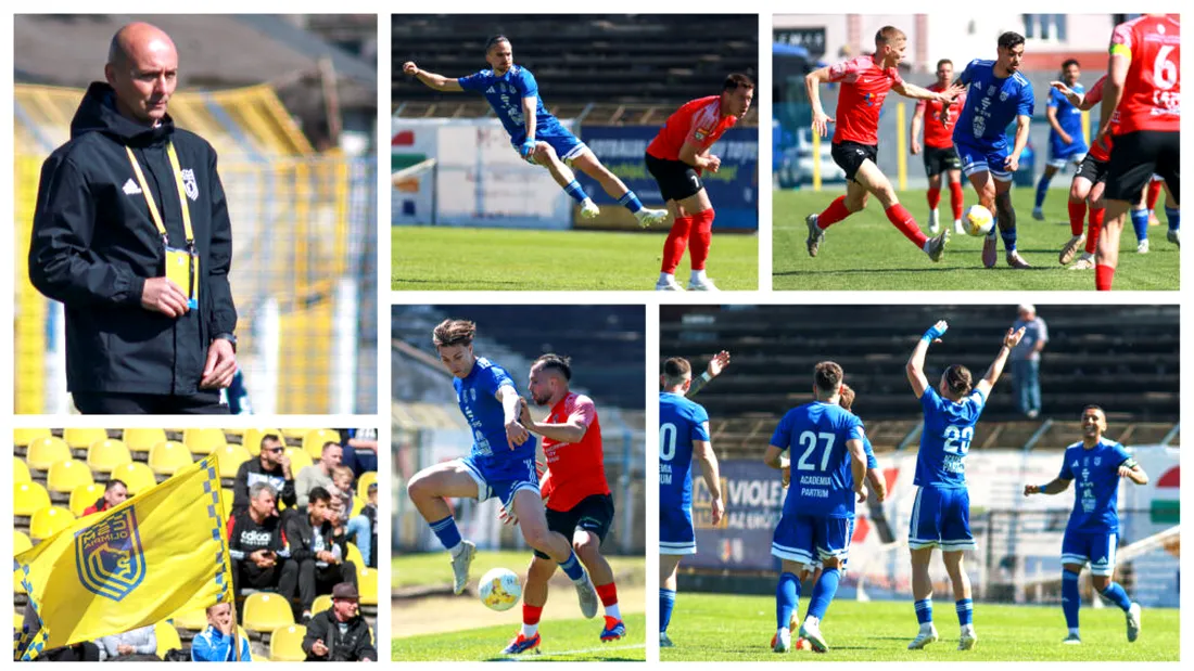 CSM Olimpia a umilit CSC Șelimbăr și s-a apropiat la un punct de sibieni. Șansele de evitare a retrogradării ale sătmărenilor au crescut: ”Dacă pierdeam, practic puteam închide porțile pentru Liga 2”