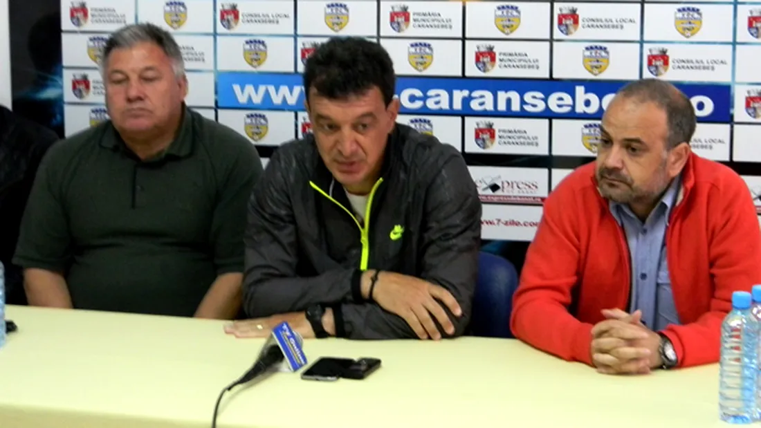 FC Caransebeș și-a prezentat noua conducere.** Mișca, noul președinte: 