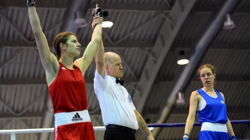 Box. Cristina Cosma se luptă pentru aur la Campionatele Europene Under 22 de la Târgu Jiu, după o calificarea spectaculoasă în finala categoriei 57 kg