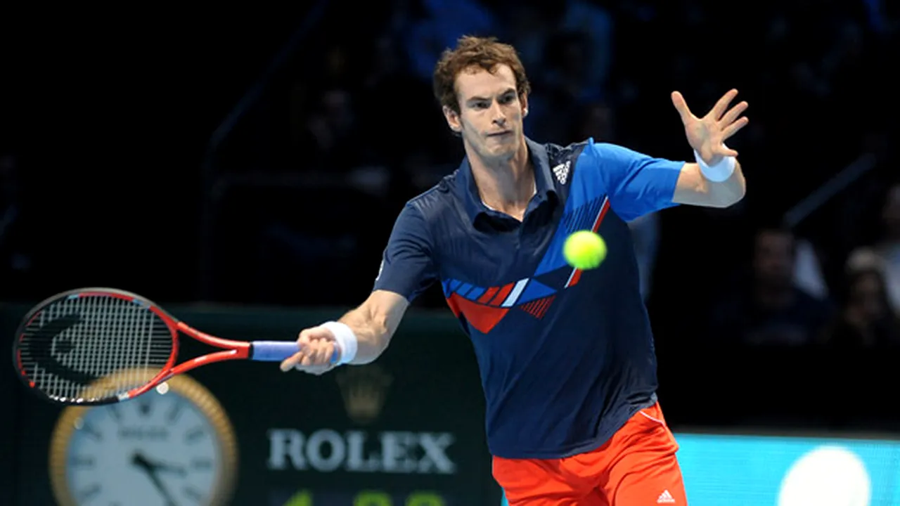 Andy Murray s-a retras de la Turneul Campionilor!