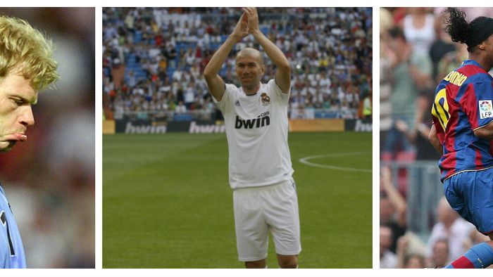 5 lucruri pe care nu le știai despre Kahn, Hamman, Ronaldinho, Zidane și Giggs