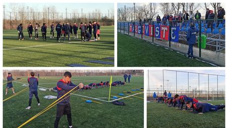 Chindia se întoarce la Ploiești! Fanii au făcut spectacol la antrenamentul dâmbovițenilor de după victoria cu Clinceni