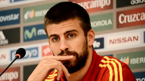 Cel mai ciudat moment din cariera lui Gerard Pique: 