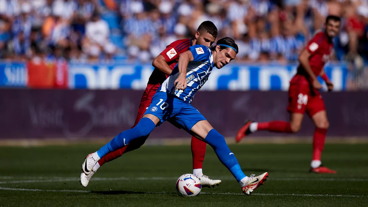 Ianis Hagi, la un pas să fie înger, dar a fost demon! Faza decisivă cu fiul „Regelui” în prim-plan, la Alaves - Osasuna, 0-2: a fost schimbat la scurt timp după acel moment