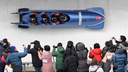 JO 2018 | Echipajul masculin de bob patru, locul 29 după primele două manșe
