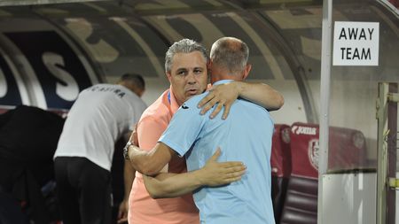 "Discursul" lui Șumudică. Cum a "întors" soarta meciului cu CFR Cluj, la pauză: "Am dat niște picioare în câteva sticle, prin vestiar! Din păcate, l-am lovit pe Boldrin, dar am revenit"