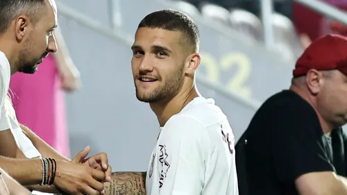 Daniel Bîrligea, declarații tari înainte de CFR Cluj - FCSB: „O să le țin pumnii!”