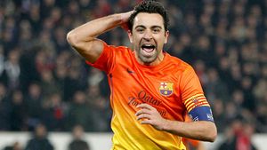 RESPECT! Gest de aplaudat în picioare făcut de Xavi.** Unul dintre cele mai apreciate momente din Ligă. Ce a făcut mijlocașul cu PSG