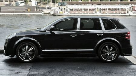 Porsche Cayenne tunat de francezi