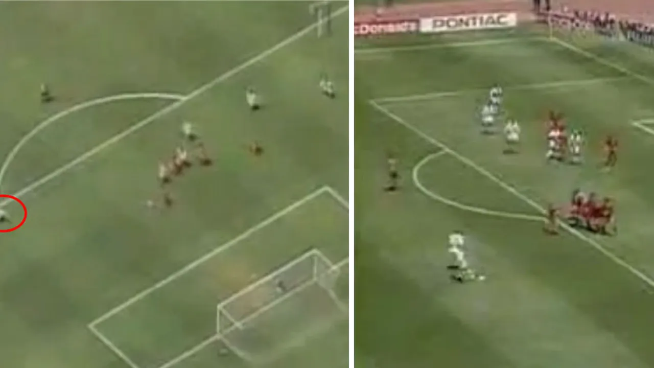 VIDEO: Schema etapei în Champions League, copiată după faza care a îngenuncheat România în 1994!