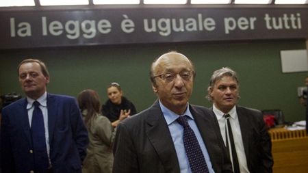 Un mesaj adresat lui Baldini i-a adus lui Moggi încă 4 luni de închisoare!