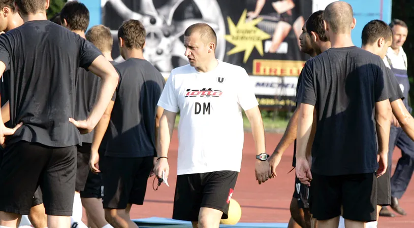 Dorinel Munteanu își amendează jucătorii