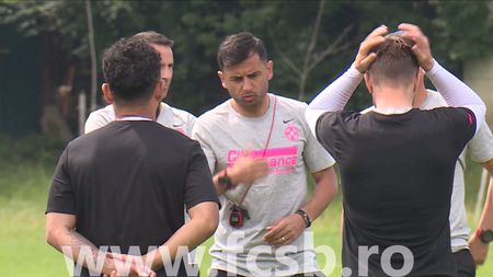 VIDEO | FCSB a efectuat primul antrenament de la Brașov! Imaginile pe care Alibec le vede de acasă după ce a fost pedepsit de Dică