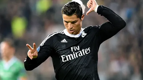 Cristiano Ronaldo, al nouălea gol consecutiv în meciurile din deplasare din Liga Campionilor