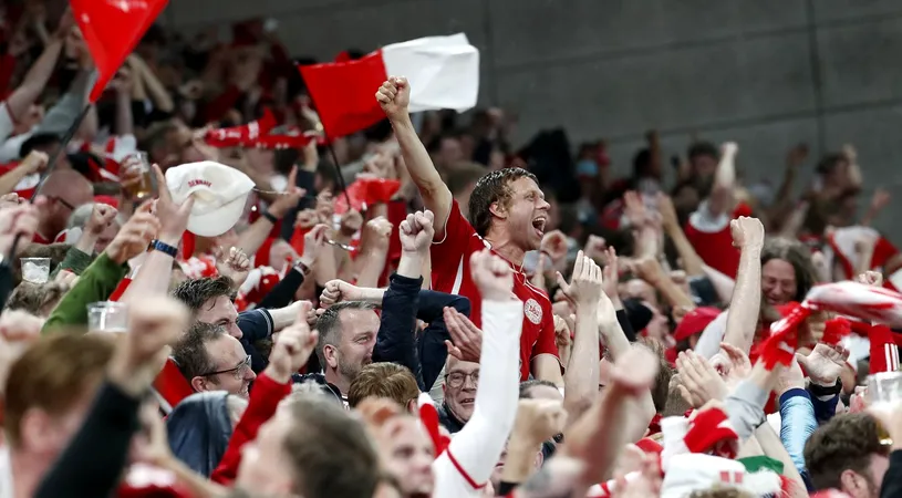 Panică în Danemarca, la Euro 2020! Câți suporteri s-au infectat cu varianta Delta a noului coronavirus