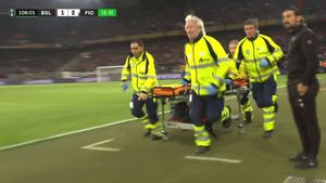 Momente de panică la Basel - Fiorentina! Medicii și jucătorii au sărit în ajutorul unui fan căruia i s-a făcut rău! A fost transportat de urgență la spital | VIDEO
