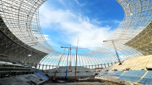 Dialog cu un arhitect despre stadionul din Craiova: „Primul studiu de fezabilitate nu a fost 100% corect, dar modificările au fost luate în calcul de la început. Studiul geotehnic inițial n-a fost bun. În mod normal, ar trebui să existe penalizări”