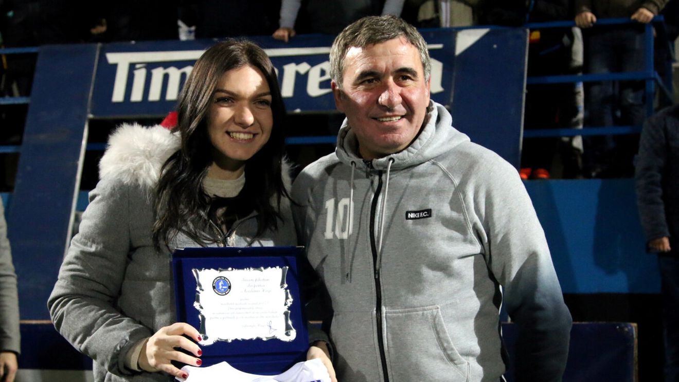 Cum a apărut îmbrăcată Simona Halep la inaugurarea centrului de performanță al lui Gică Hagi!