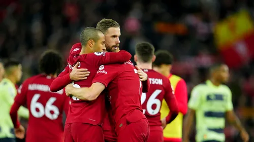 Liverpool, victorie superbă în derby-ul cu Manchester City! Portarul Alisson, assist de zile mari | VIDEO