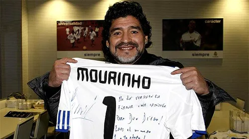 Maradona, în curtea rivalilor!** Mourinho: 