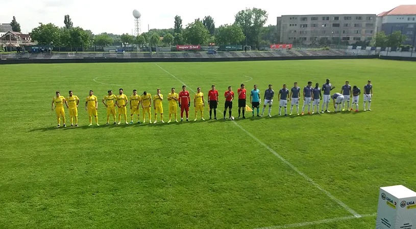 Despărțire fără glorie și cu puțini fani!** ACS Poli, învinsă clar de Mioveni la ultimul meci pe teren propriu în Liga 2