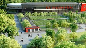 Șefii din Liga I ar trebui să stea cu pixul în mână! Un MEGA PROIECT ia naștere sub ochii lor! A fost prezentat ieri:** stadion de 30.000 de locuri și un sponsor de miliarde