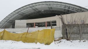 REPORTAJ | Opt ani și noua Sală Polivalentă din Timișoara tot n-a fost finalizată. Speranța apărută la început de 2019: "S-a semnat contractul". Când ar urma să fie gata