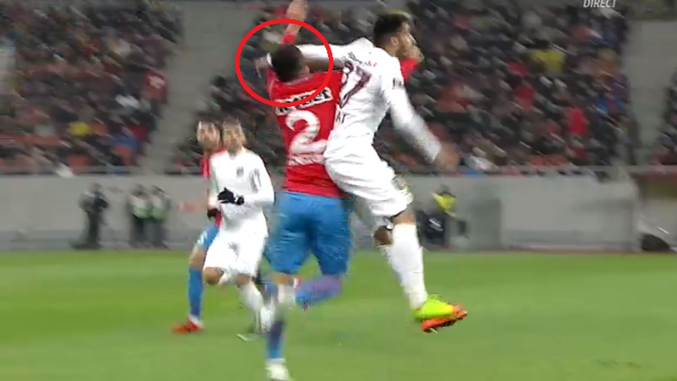 Trebuia eliminat? Cum a judecat Bîrsan cotul lui Mailat în figura lui Benzar | FOTO