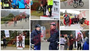 Gata colindatul, am început alergatul! FOTO: Ionela Tîrlea și Virgil Căruțașu au dat startul la Prima Ieșire în Herăstrău!