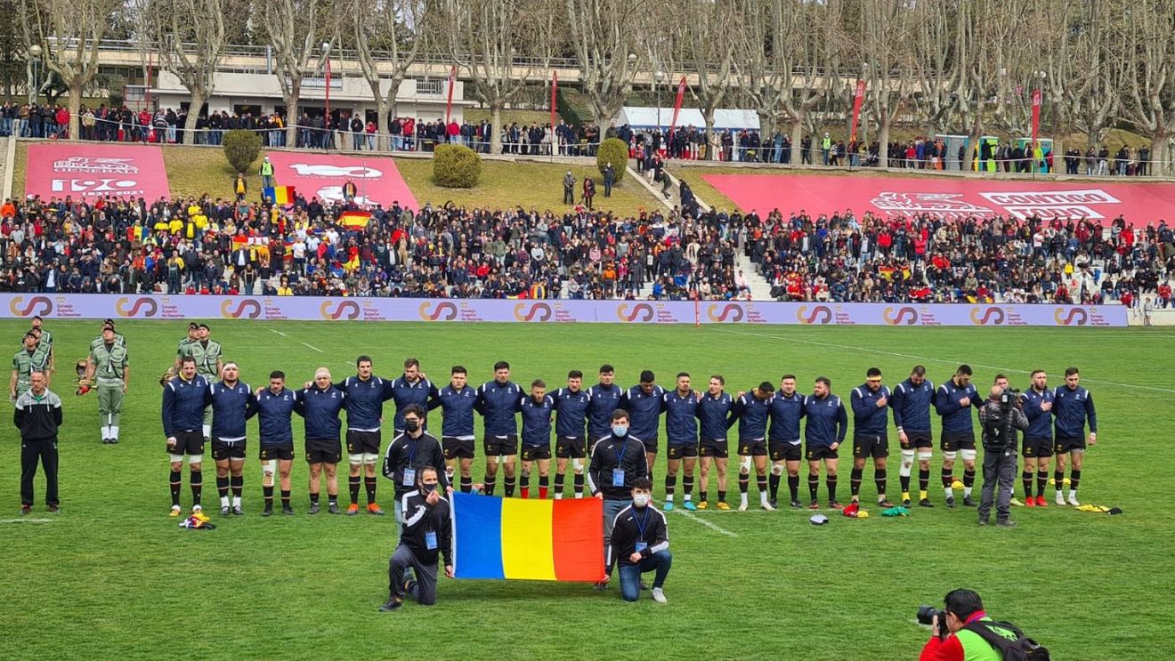 Ce nu s-a văzut la televizor la partida de rugby Spania - România de la Madrid | VIDEO