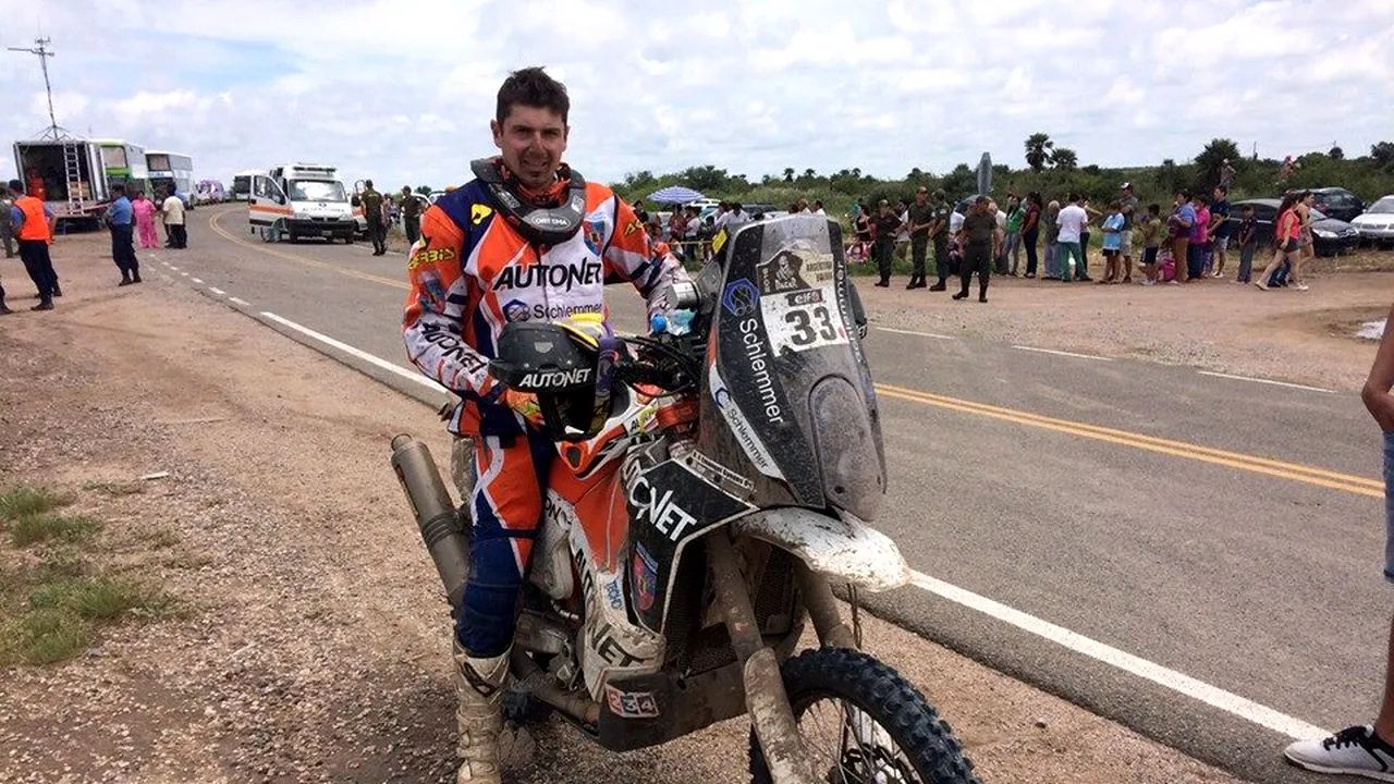 Un român la Raliul Dakar. Mani Gyenes e pe locul 20 în clasamentul general înaintea etapei a treia: 