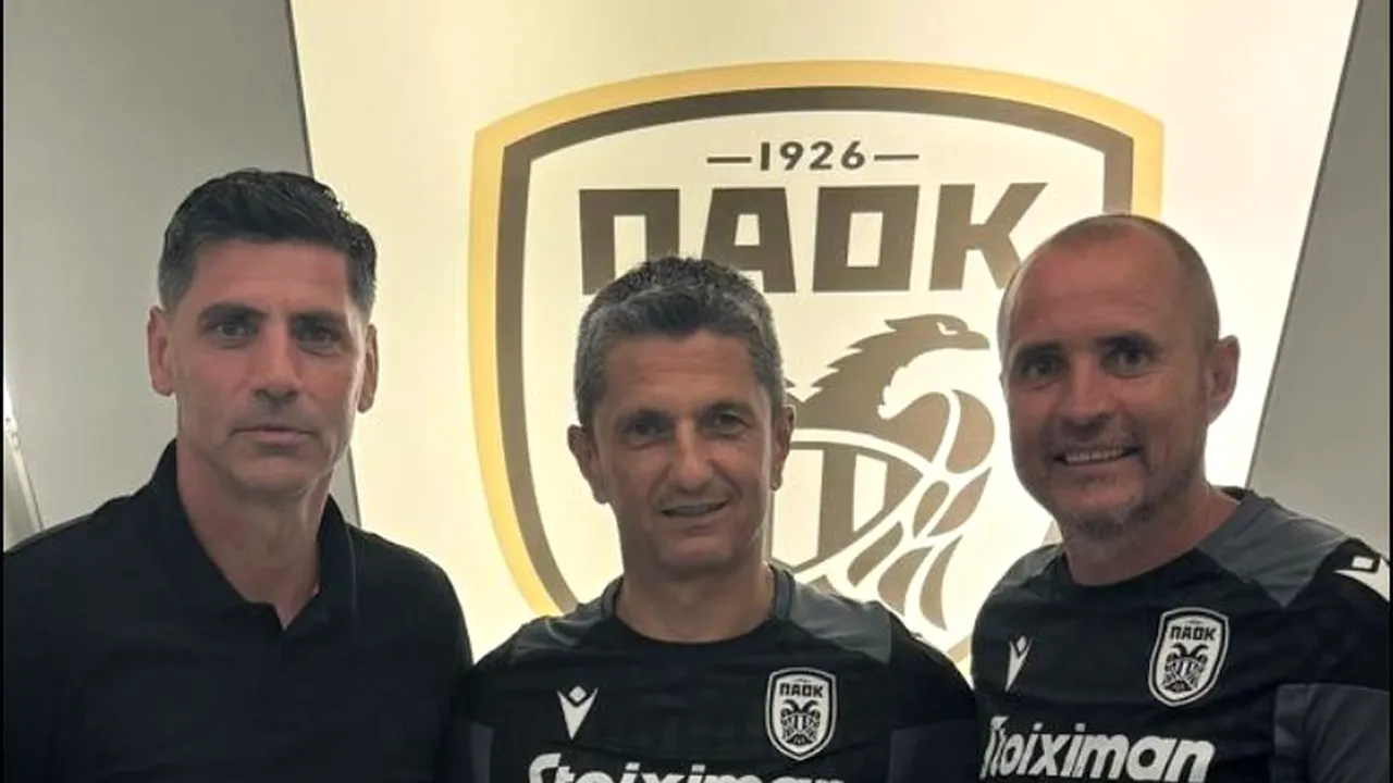 Ucenic la curtea lui Răzvan Lucescu! Florin Pîrvu face un stagiu de pregătire la PAOK Salonic