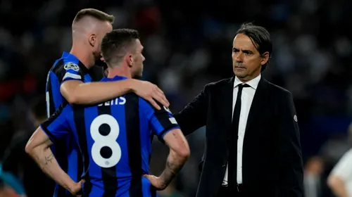 Simone Inzaghi, dărâmat după ce a pierdut finala <i class='ep-highlight'>Ligii</i> Campionilor, Manchester City – Inter <i class='ep-highlight'>1</i>-0: „Am fi meritat victoria, dar așa a fost scris!”