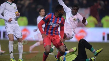 Steaua, amendată cu 15.000 de lei de Comisia de Disciplină pentru incidentele de la meciul cu Concordia Chiajna