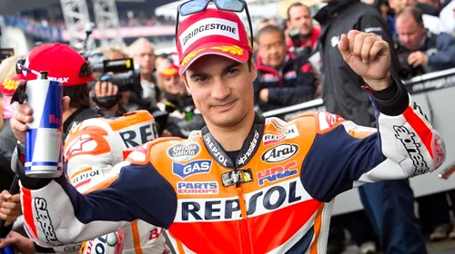 Calificări nebune la MotoGP! Dani Pedrosa va pleca din pole, Marquez a căzut de două ori în Q2, iar Rossi s-a calificat abia al 13-lea