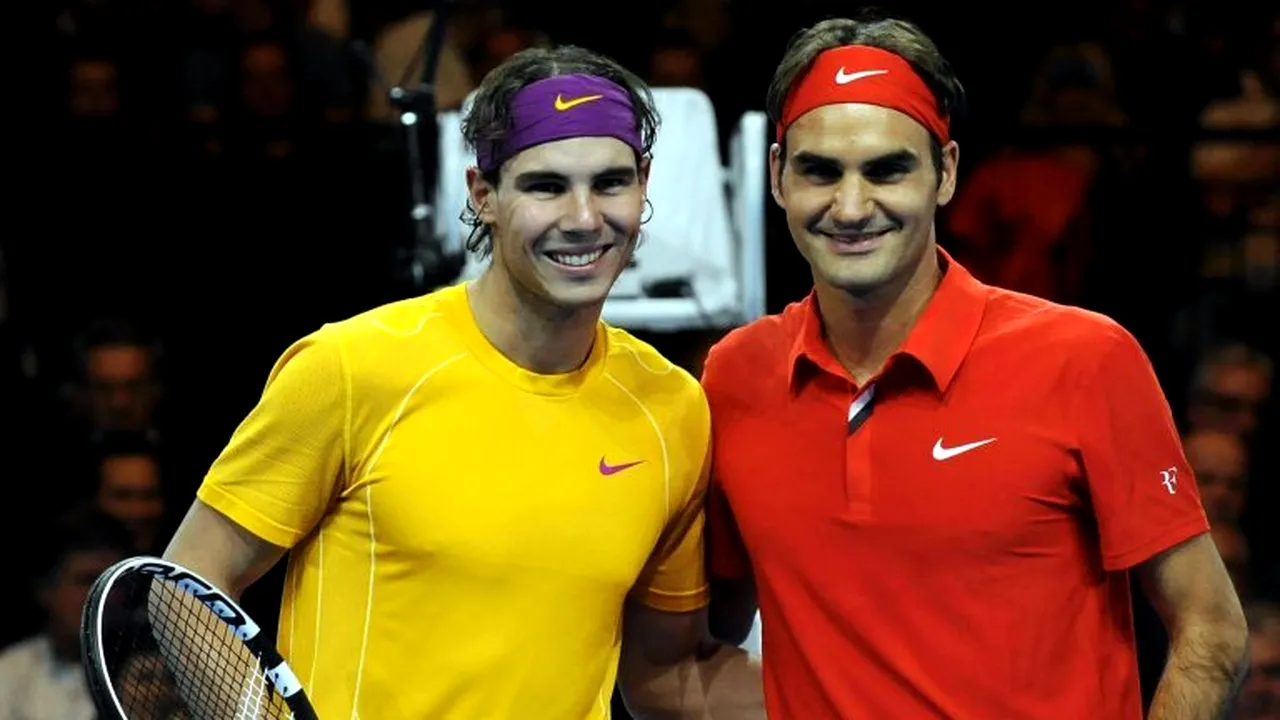 VIDEO** Federer și Nadal au făcut SHOW la 