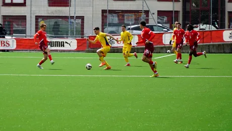 Ne-a bătut și Elveția! România U20 termină acțiunea din martie cu două eșecuri în două meciuri