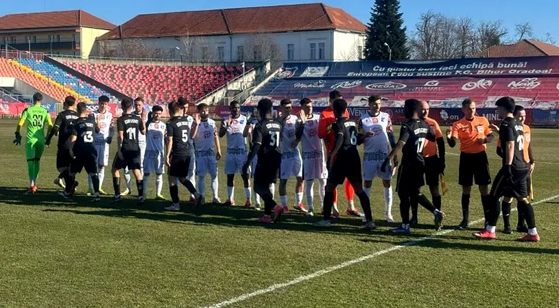 FC Bihor Oradea s-a descătușat în ultimele două amicale ale iernii, disputate în aceeași zi! Golaveraj de 16 goluri marcate și zero primite