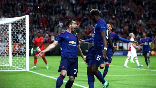 Triumful experienței! Manchester United câștigă Europa League după 2-0 cu puștii lui Ajax, la capătul unui meci jucat perfect tactic de Mourinho. 