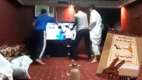 FOTO & VIDEO | Fanii lui Al Hilal, la capătul puterilor în propriile case. Suporterii rivalelor au realizat cele mai dulci ironii după finală 