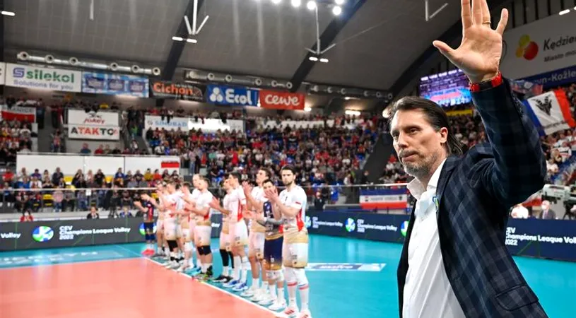 Gianni Crețu, antrenorul român care a câștigat Liga Campionilor la volei masculin! Handbalist în liceu, însă un om i-a schimbat total viața: „E amărăciunea mea