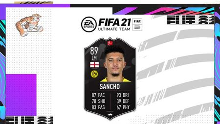 Jadon Sancho primește titlul de jucătorul lunii din eBundesliga! Ce card i-a oferit EA Sports în FIFA 21