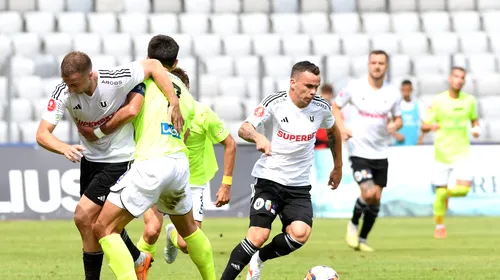 U Cluj – Poli Iași 0-0, Live Video Online în etapa 6 a play-out-ului din Superliga. Meci crucial pentru moldovenii lui Tony Da Silva