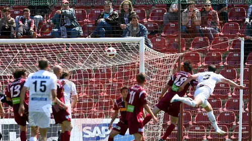 Brânci spre matineu!** CFR - Gloria Bistrița 2-2