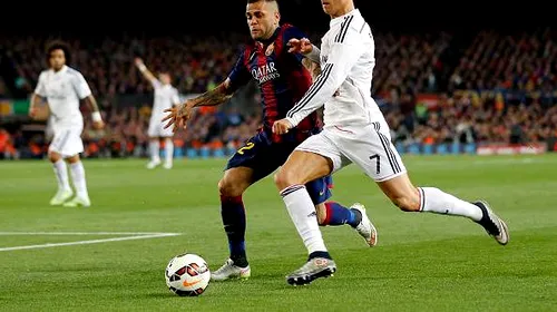 Dani Alves face acuze dure la adresa conducerii BarÃ§ei: „Nu știu cum să se poarte cu jucătorii”. Brazilianul vorbește și despre scandalul cu Ronaldo: „A fost o manipulare”