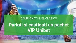 (P) Unibet te trimite să vezi LIVE El Clasico! Află cum câștigi
