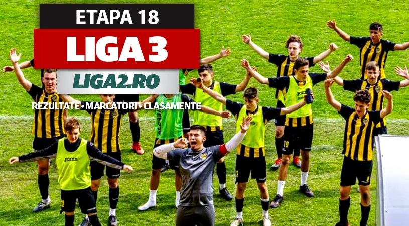 Liga 3, ultima etapă, rezultate | SR Brașov este ultima echipă care se califică la barajul de promovare în Liga 2