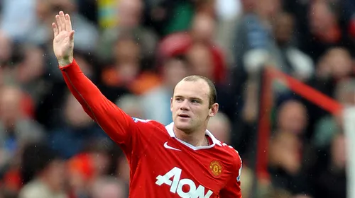 VIDEO Wayne Rooney și-a luat zborul de la Manchester United :)