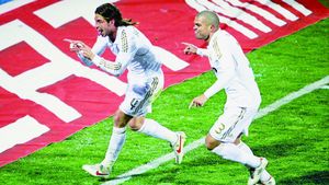 Real e peste tot acasă!** "Galacticii" sunt la 7 puncte de Barca, iar în deplasare joacă impecabil