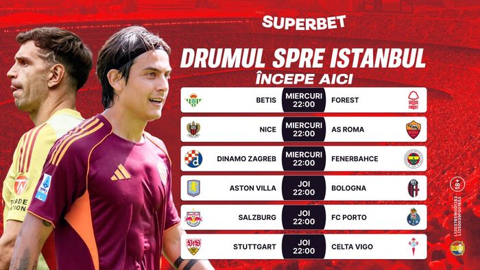 Advertorial. Europa League revine! Super Cote și meciuri de neratat